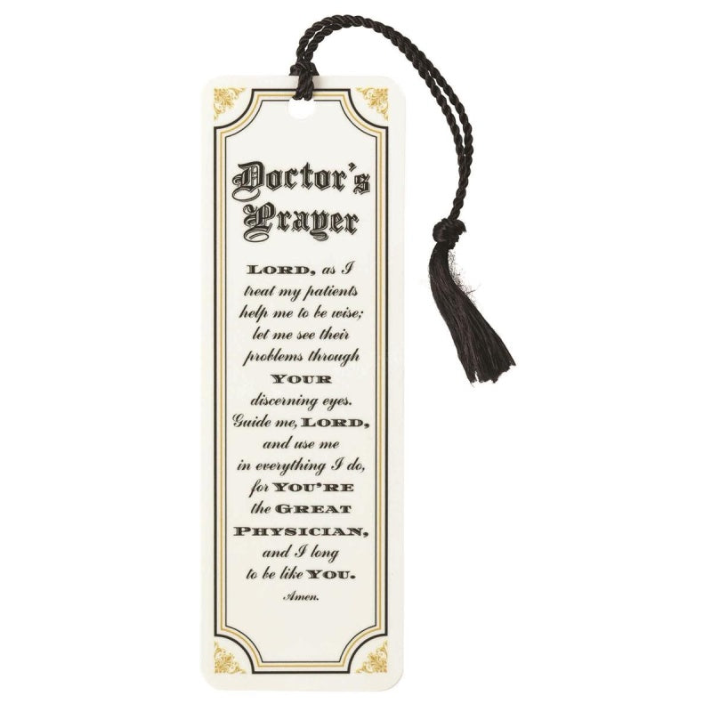 Bookmark/Doctor's Prayer/Tassel