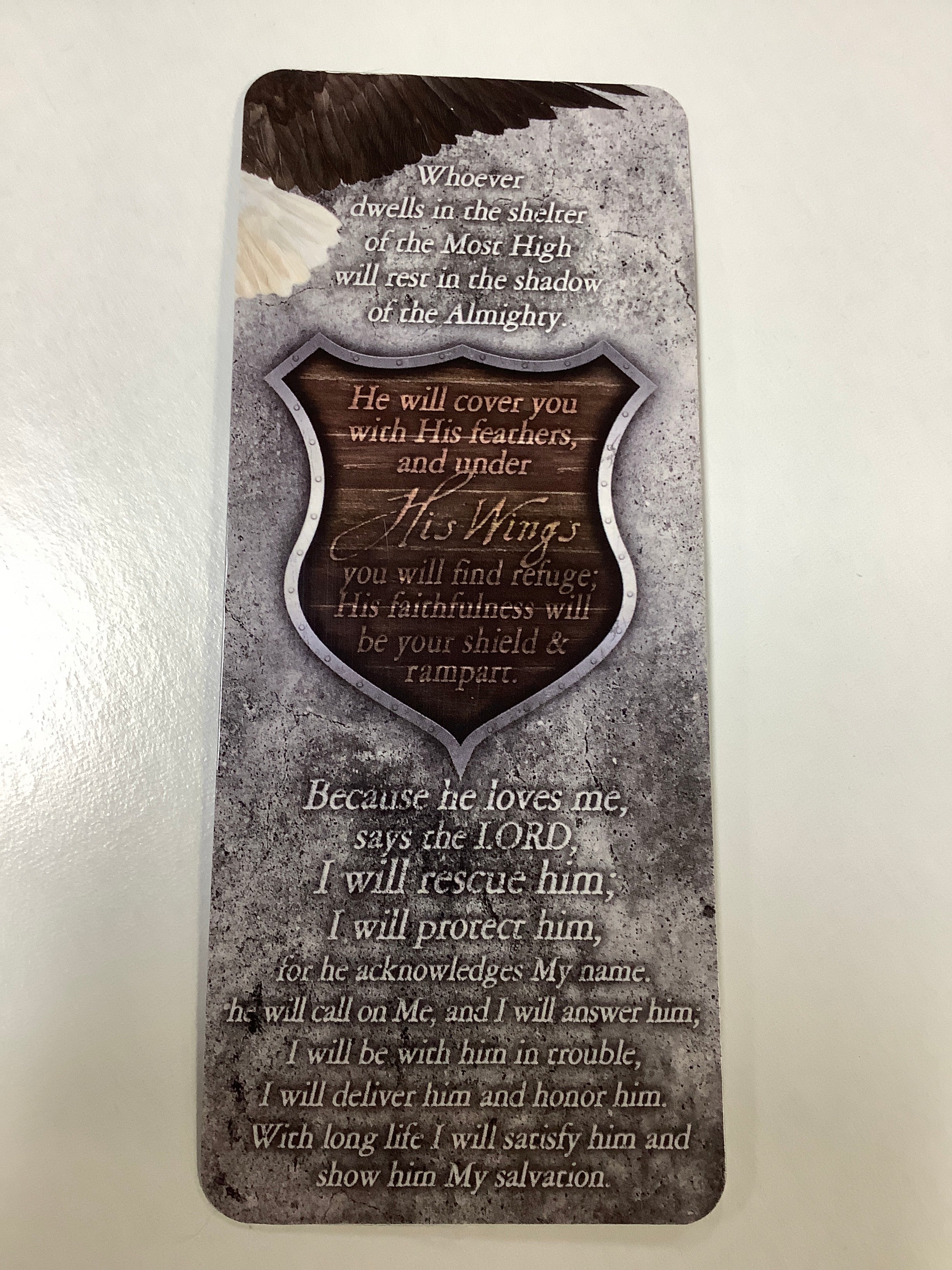 Bookcard/Shield/He Will Cover