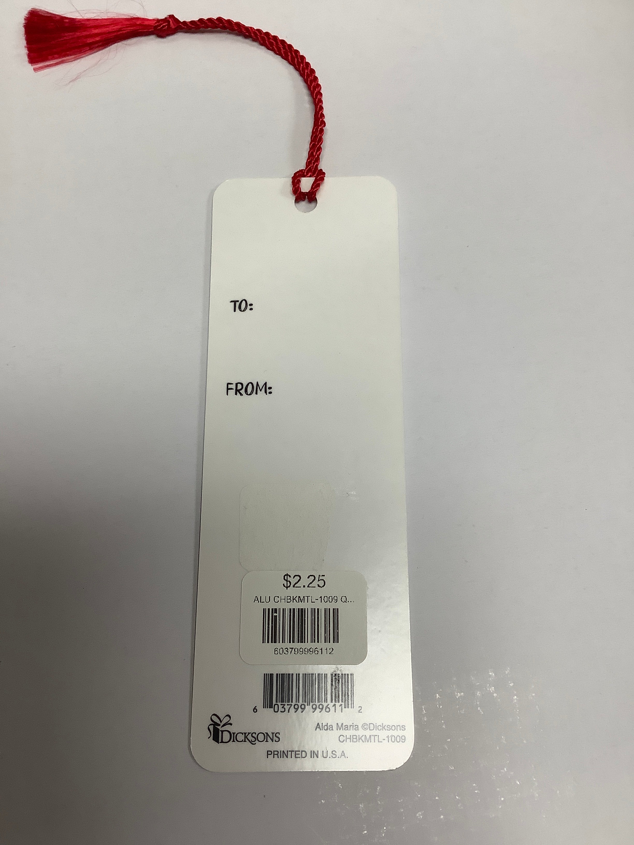 Bookmark/Tass/Missing You At Ch-bookmark