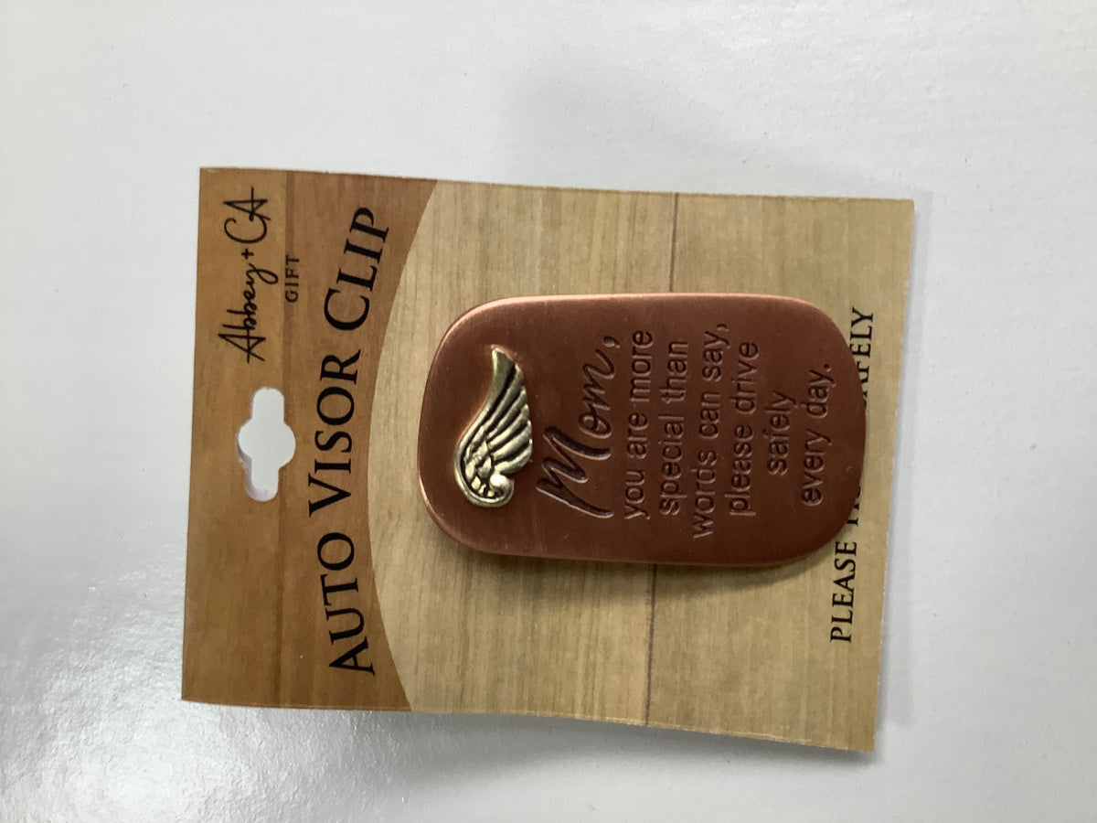 Visor Clip-Mom-You Are More Special Than Words