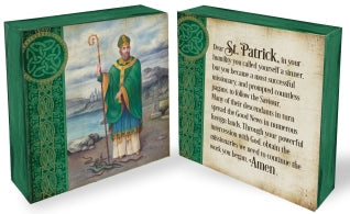 Plaque/St. Patrick/2 Sided