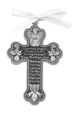 Cross/Crib/GA/White Ribbon
