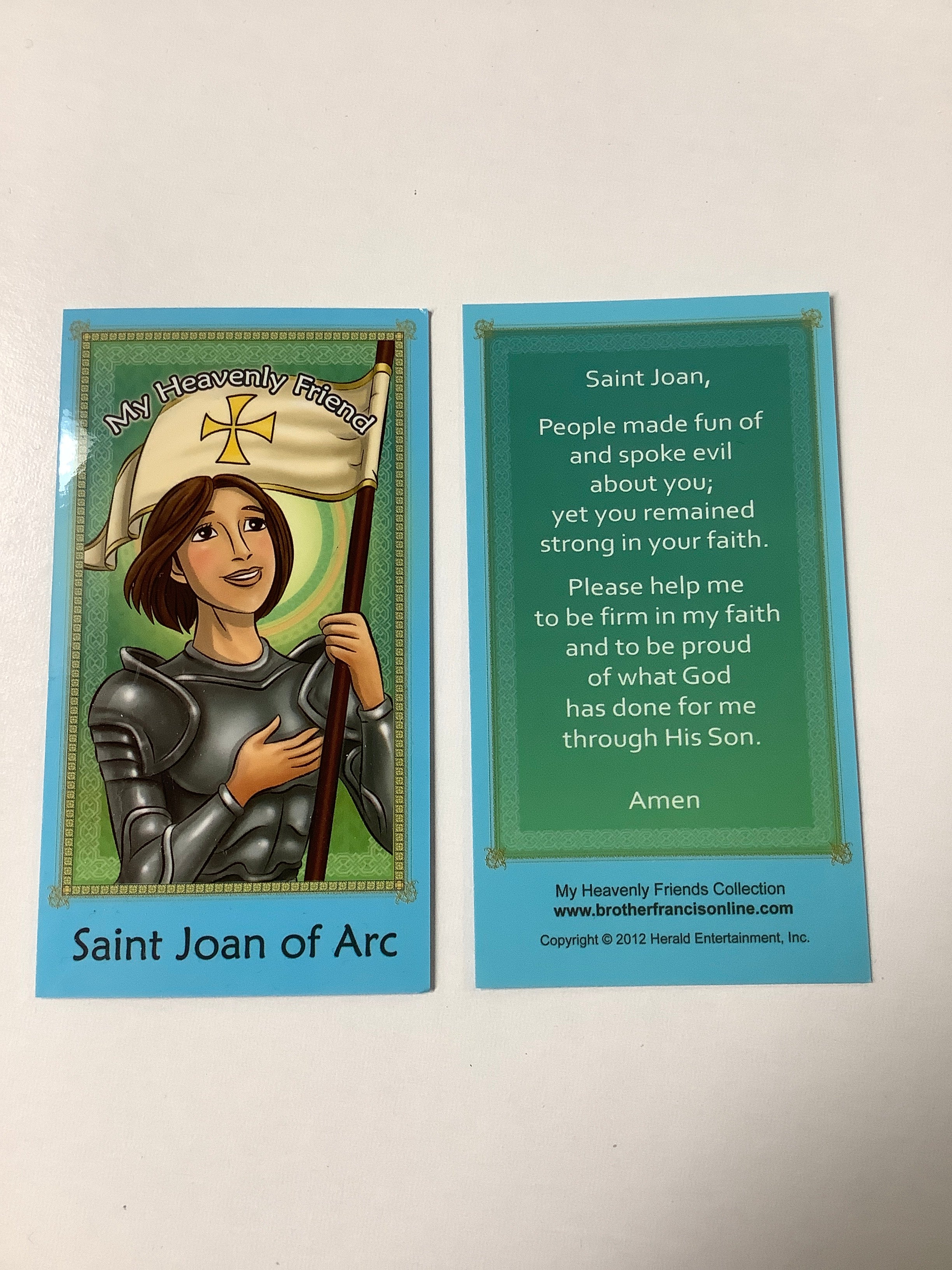 Prayer Card/My Heavenly Friend
