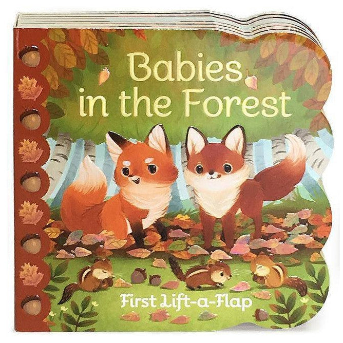 Book-Board-Babies In The Forest-First Lift a Flap
