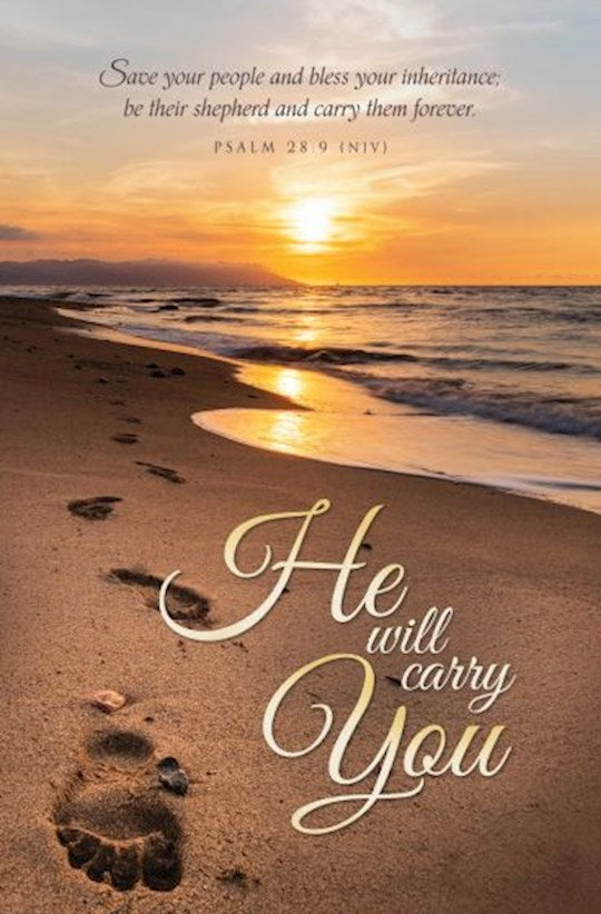 Bulletin-He Will Carry You-100