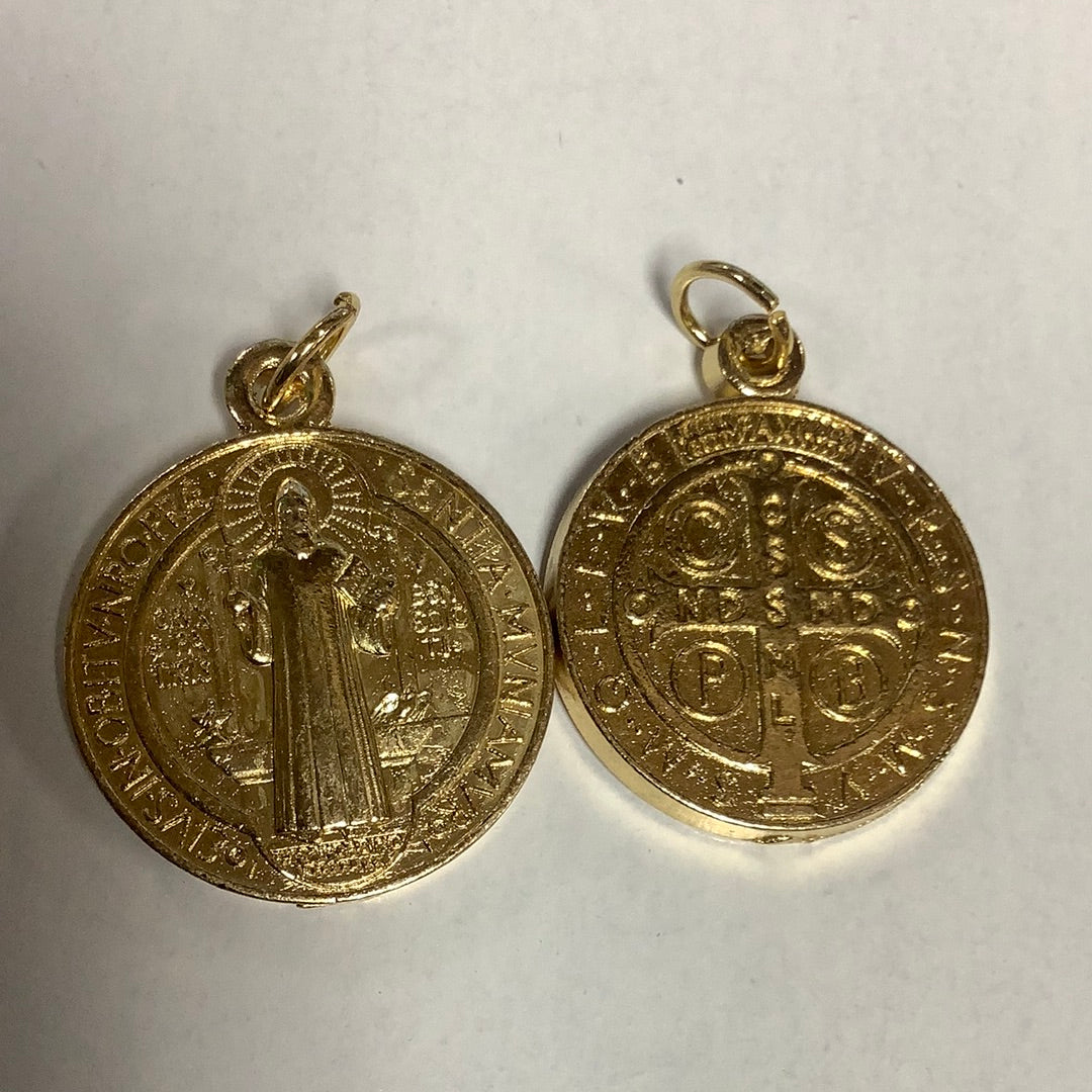 Medal-St Benedict-Gold-1"