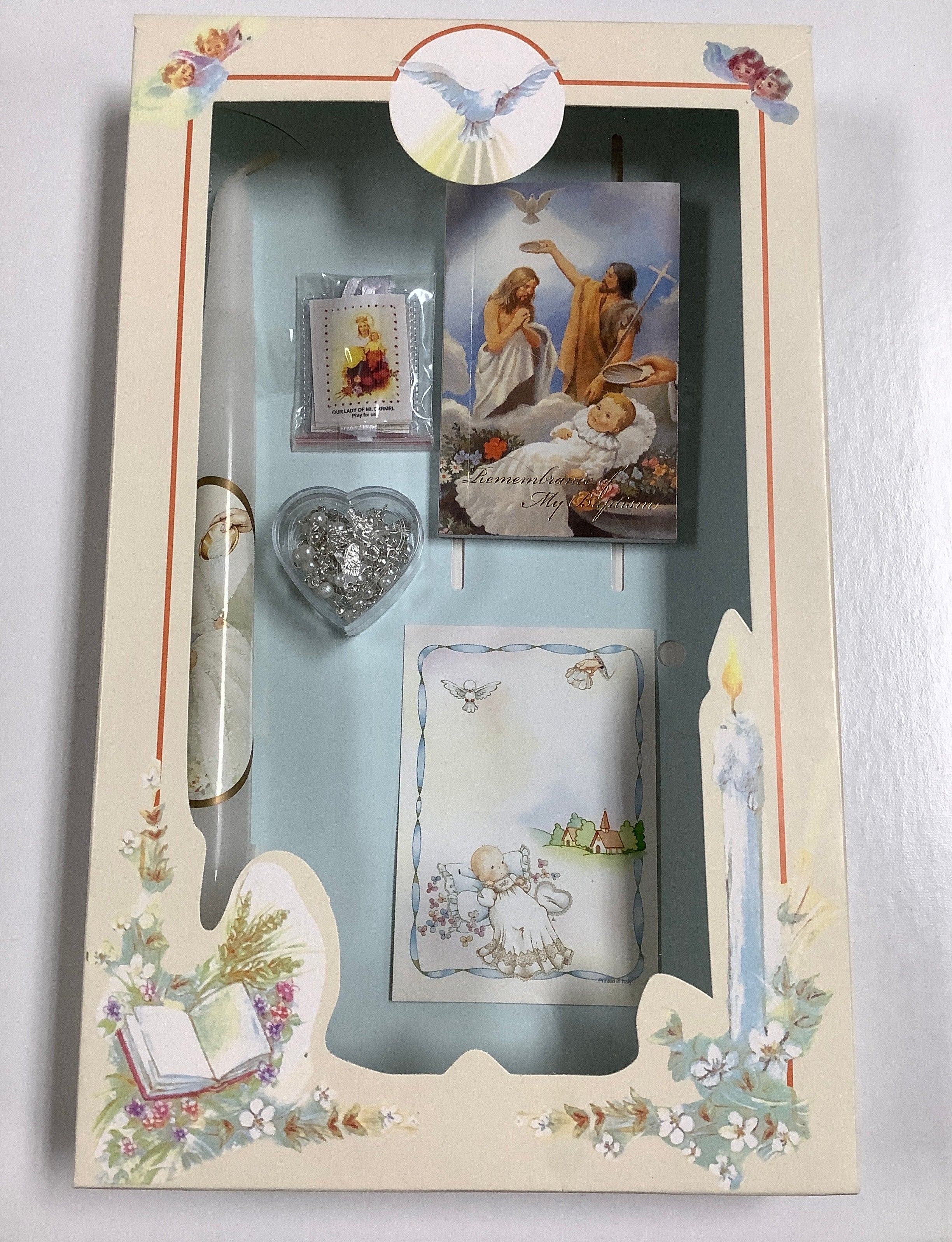 Baptism Gift Set-Boy-English