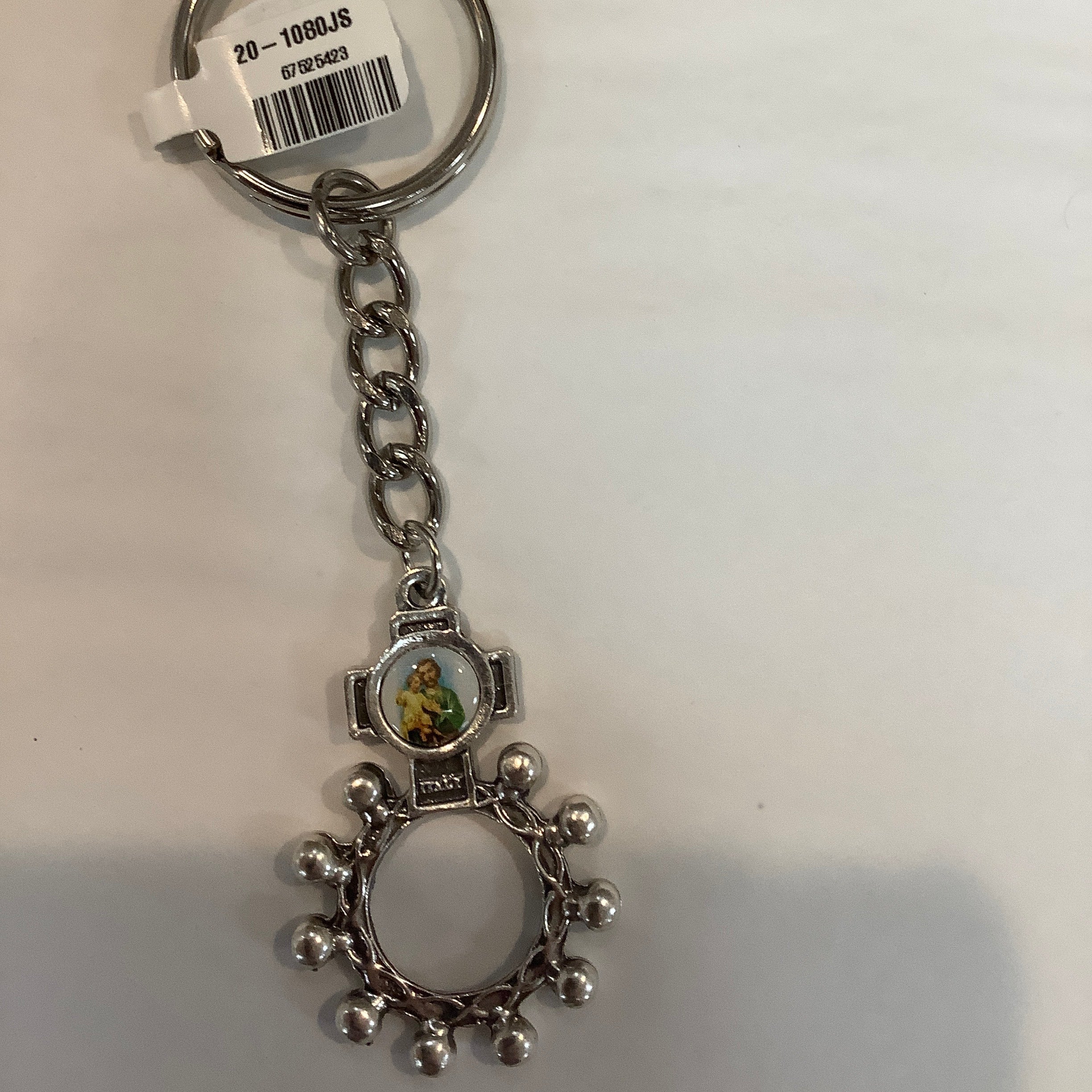 Keychain-St. Joseph-Rosary Ring-20-1080JS