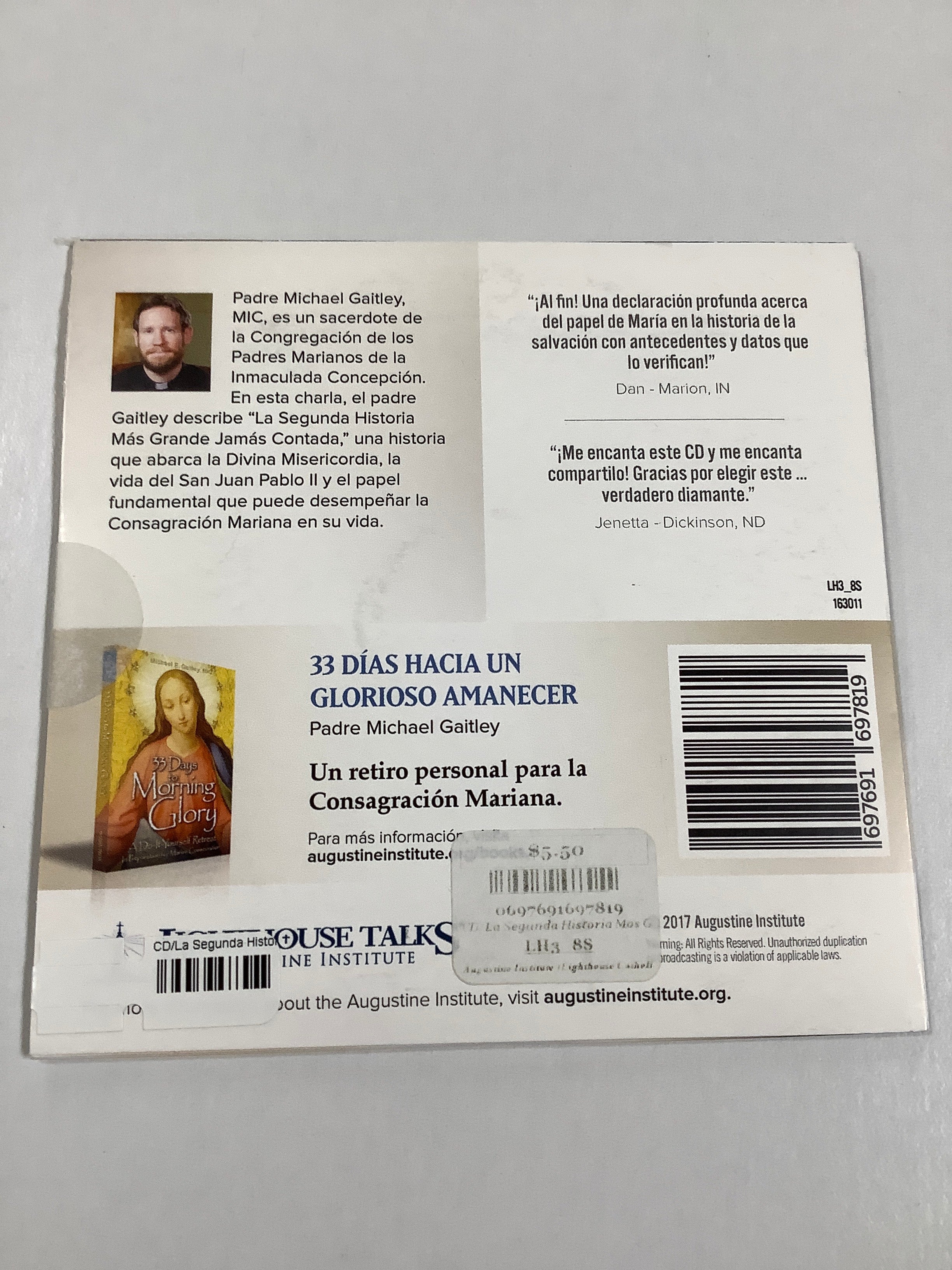 CD/La Segunda Historia Mas Gran