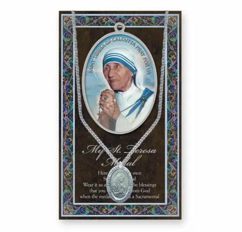Necklace/Prayer/St. Teresa/Calc