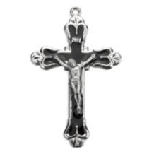 Crucifix-Black Nickel Cross