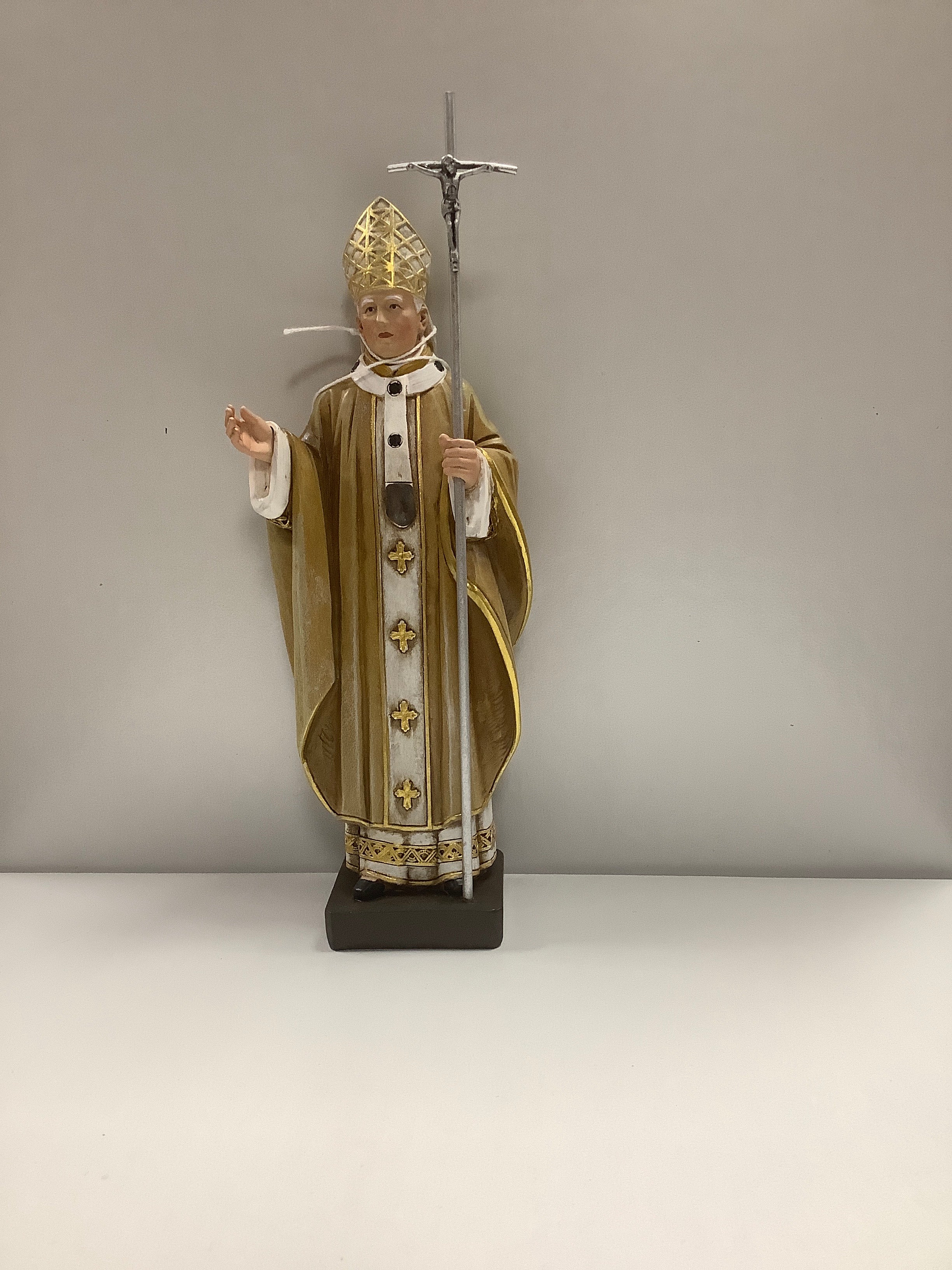 Statue/9.25"/St John Paul II