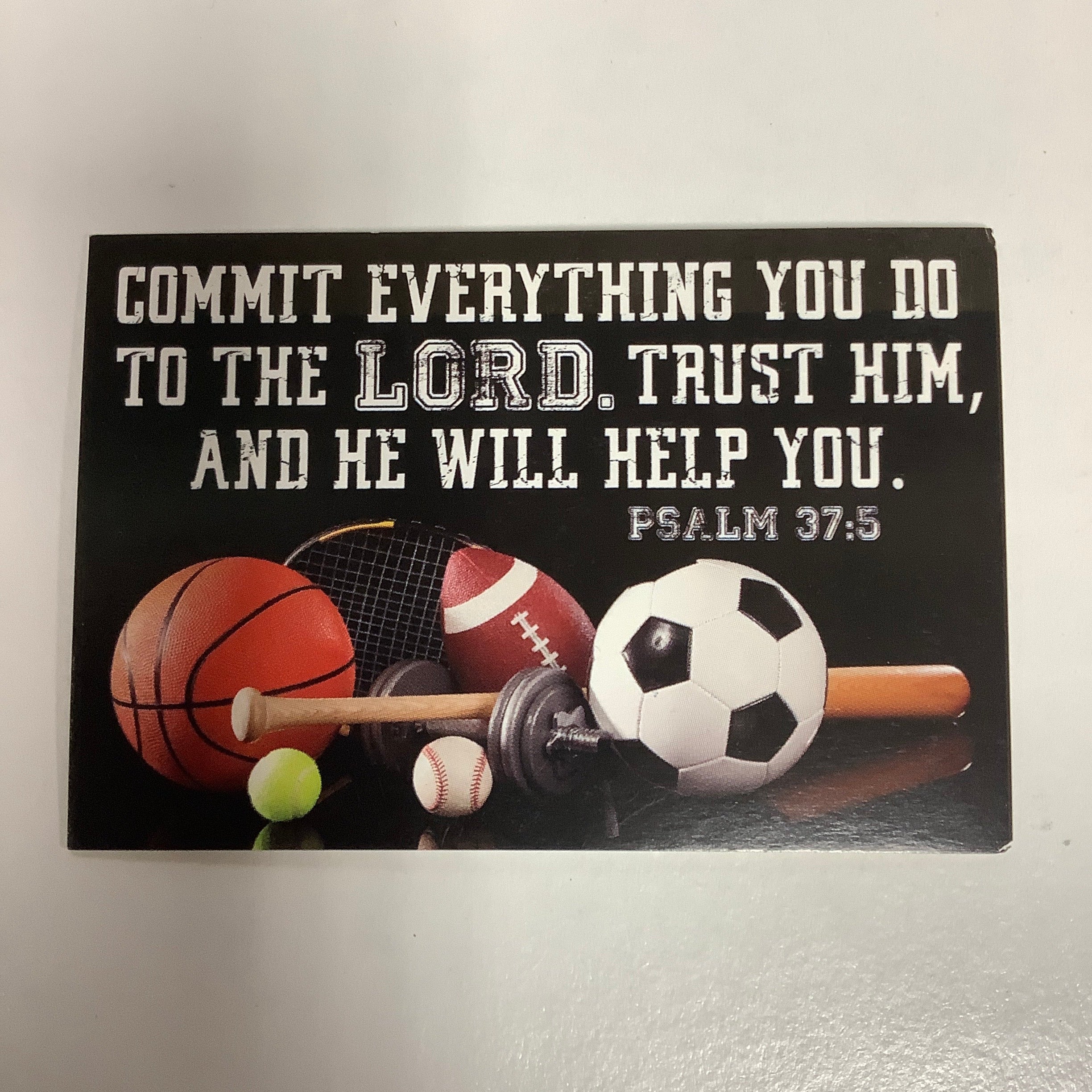 BM-Pass It On-Commit-Trust Him-Sports-Psa 37:5
