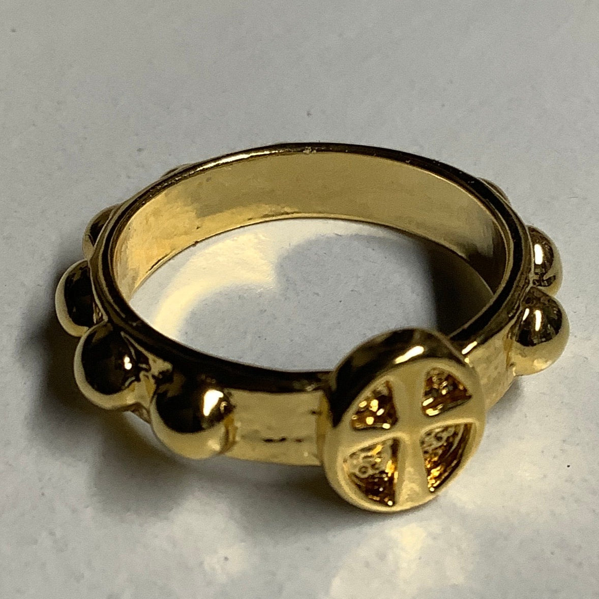 Rosary Ring/Gold/HIR