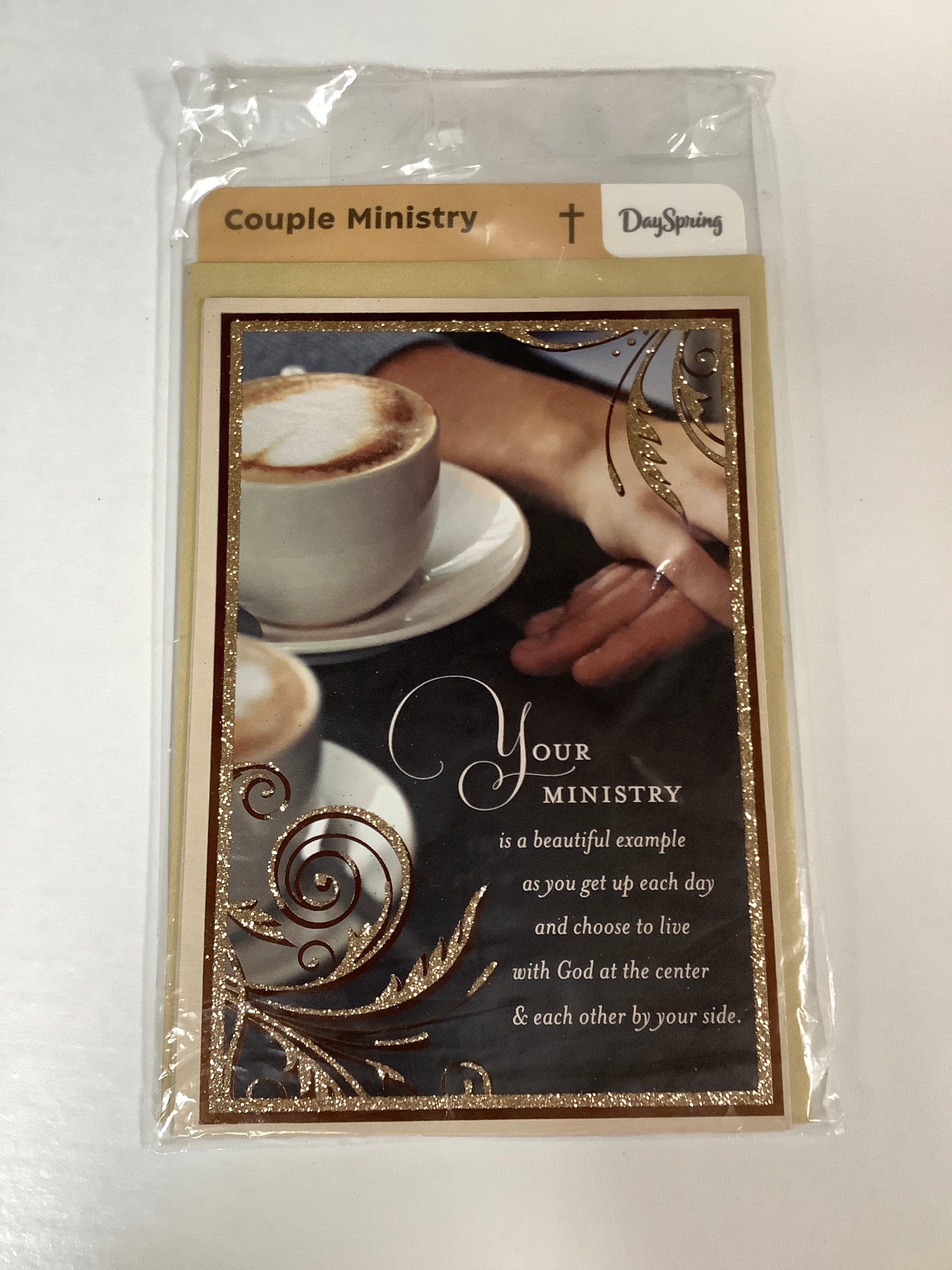 Card-Couple Ministry-Hands & Cups-88178