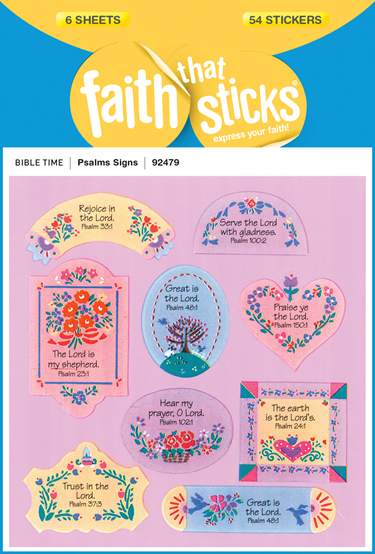 Stickers-Psalms Signs