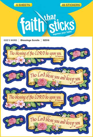 Stickers-Blessings Scrolls