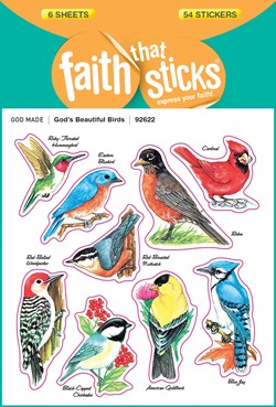 Sticker-God's Beautiful Birds