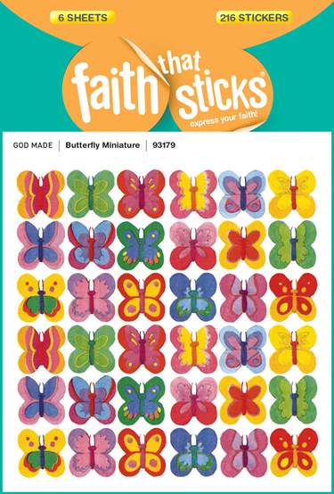 Sticker-Butterfly Miniature