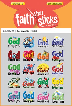 Stickers/God Loves Us