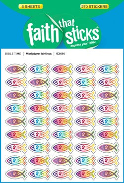 Sticker/Mini Ichthus