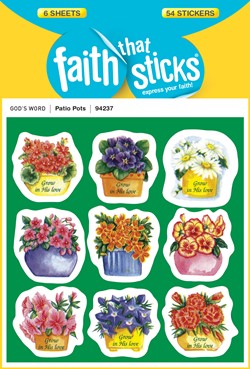 Sticker-Patio Pots
