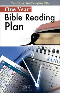 Pamphlet-One Year Bible Reading Plan