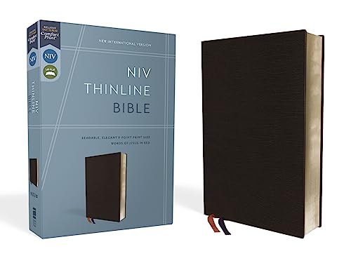 Bible/NIV/Black/Thinline