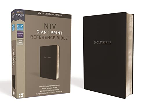 Bible/NIV/GP/Ref/Black/Comfort