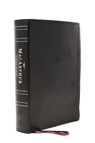 Bible-ESV-Blk-MacArthur Study-Unleashing God's Truth-2nd Edition