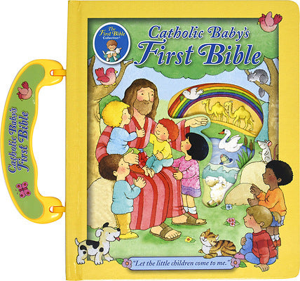 Book-Catholic Baby's First Bible W/Handle