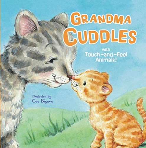 Book-Grandma Cuddle-Touch & Feel Animals
