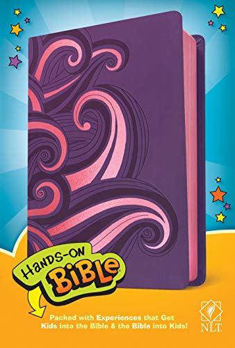 Bible-NLT- My First Hands On-Pink/Purple Swirls