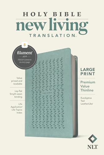 Bible/NLT/Large Print/Teal
