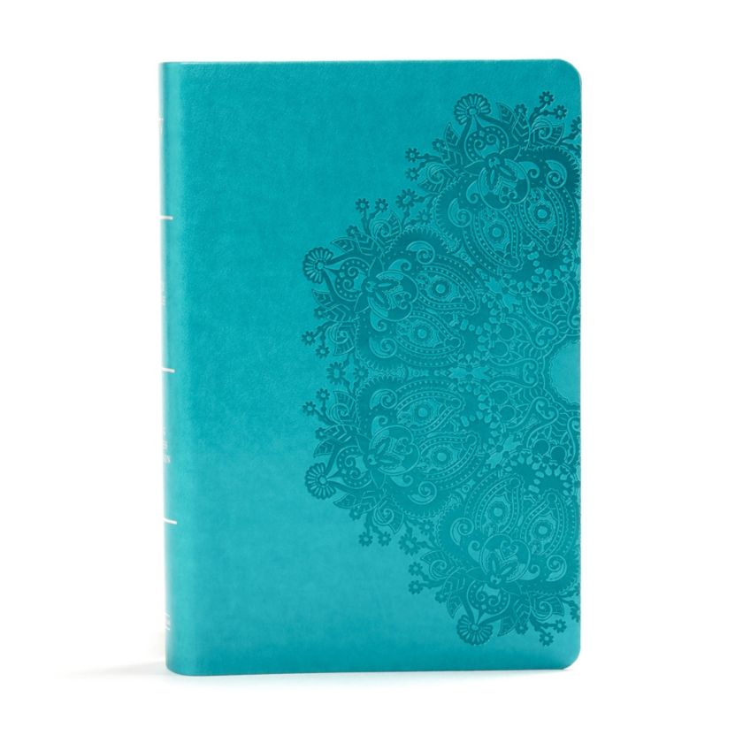 Bible-KJV-Teal-Flower Swirl-LP-IDX