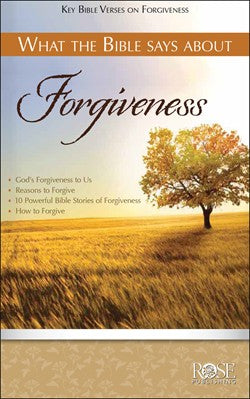 Pamphlet-What the Bible Says about Forgiveness