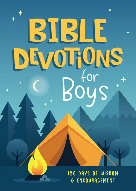 Book-Bible Devotions For Boys-180 Days of Wisdom & Encouragement