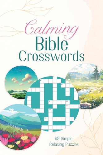 Book-Calming Bible Crosswords-99 Puzzles