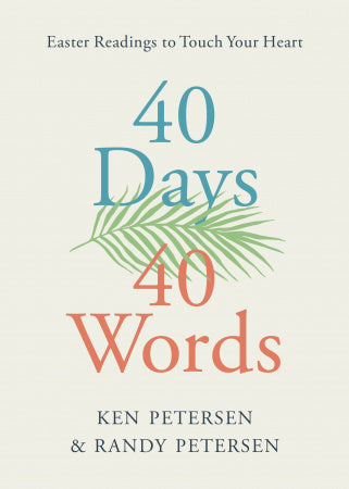 Book-40 Days 40 Words-Lent/Easter