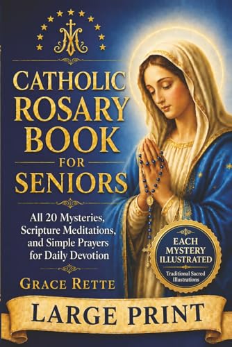 Book-All 20 Mysteries-Scripture Meditations-Simple Prayers-Catholic