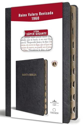 Bible-RV1960-Santa Biblia-SP-Super Giant Print-BLK