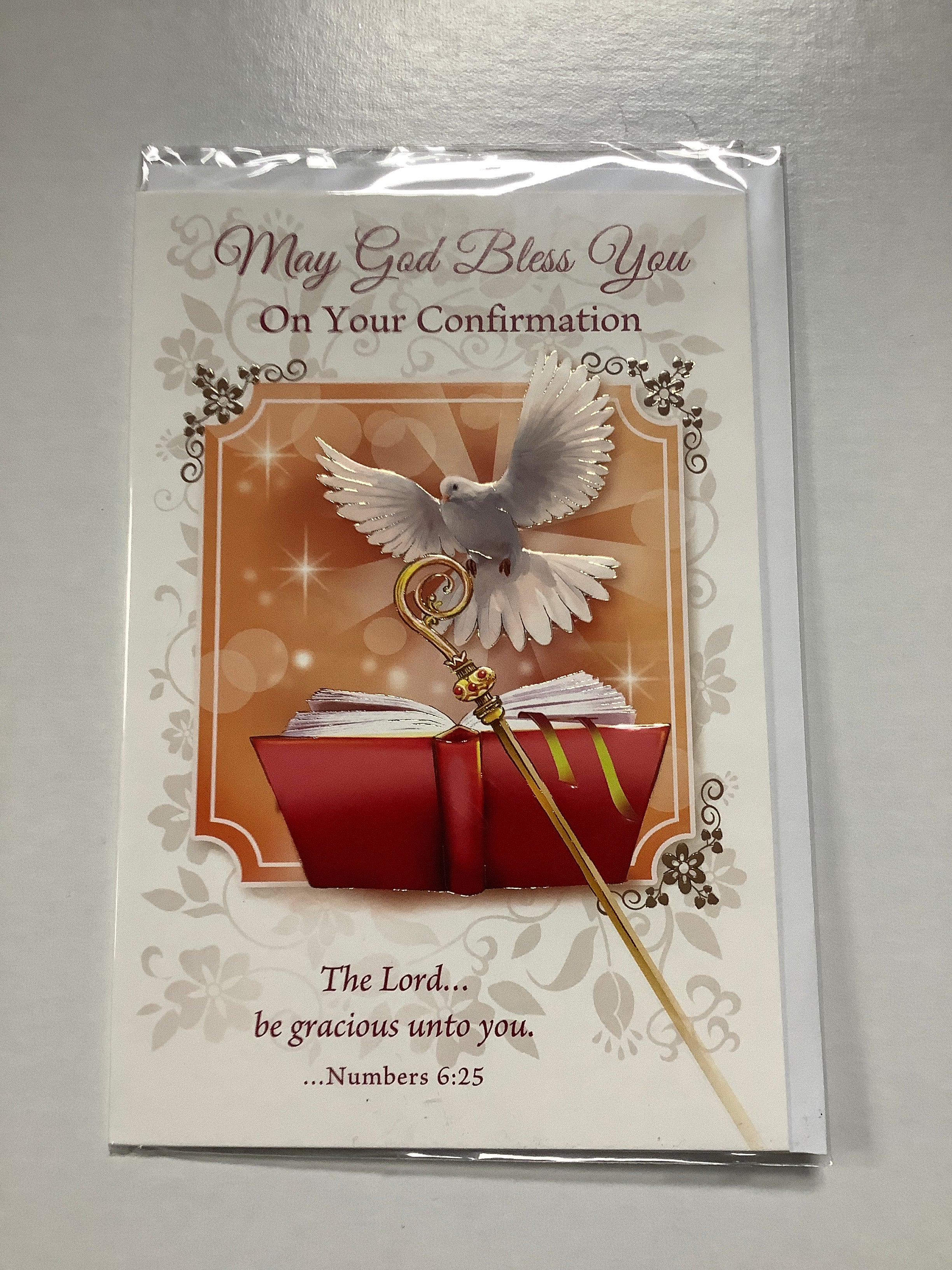 Card-May God Bless You Confirmation-CF53067-Mainzer