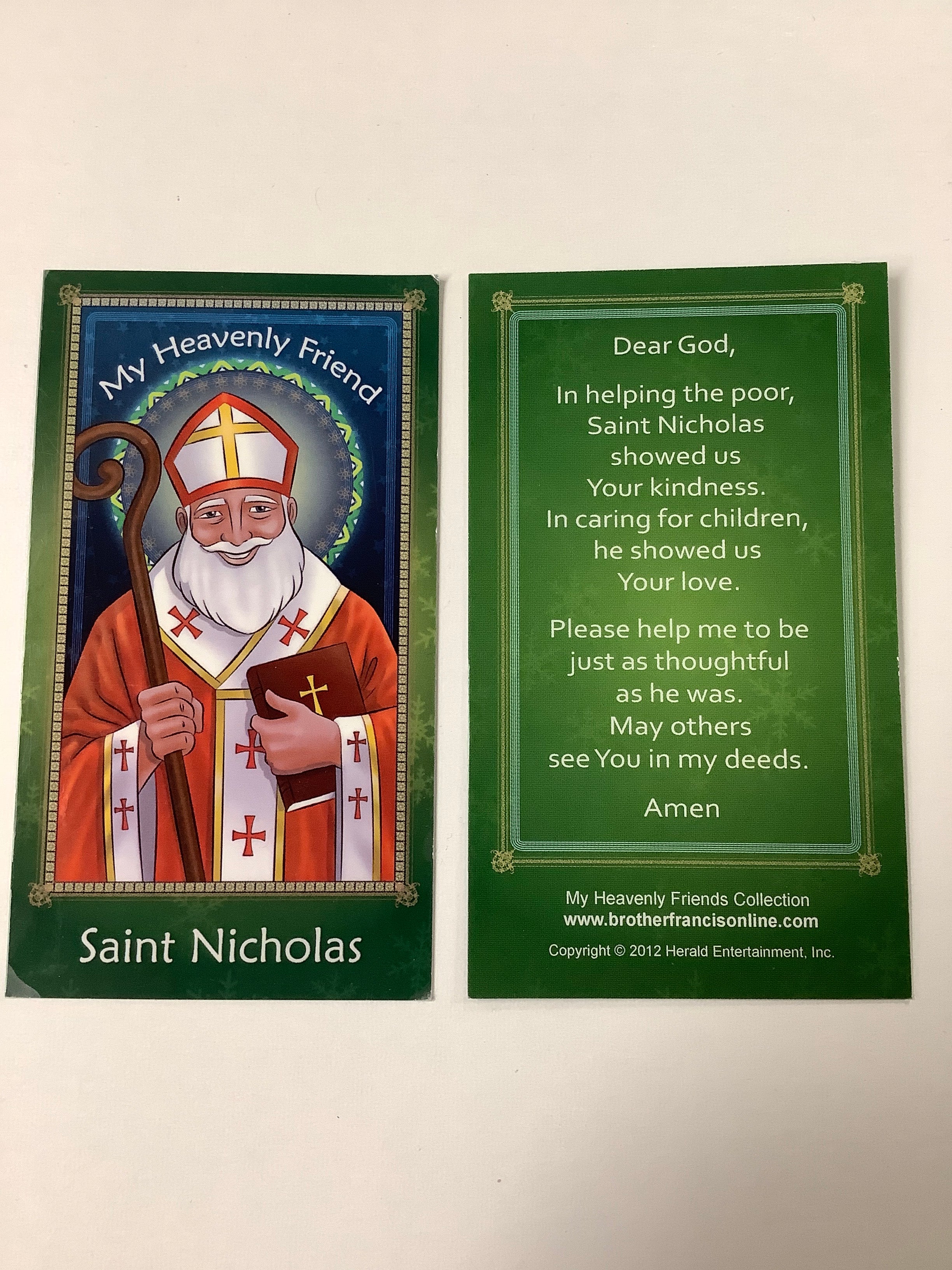 Prayer Card/My Heavenly Friend