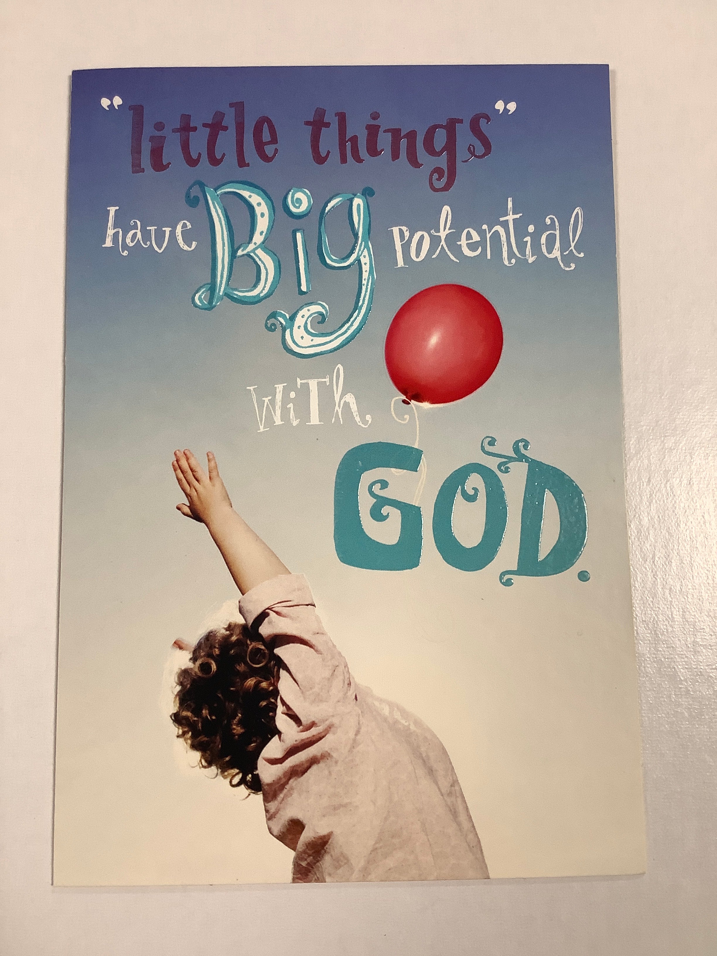 Card/Little Things have BIG Pot