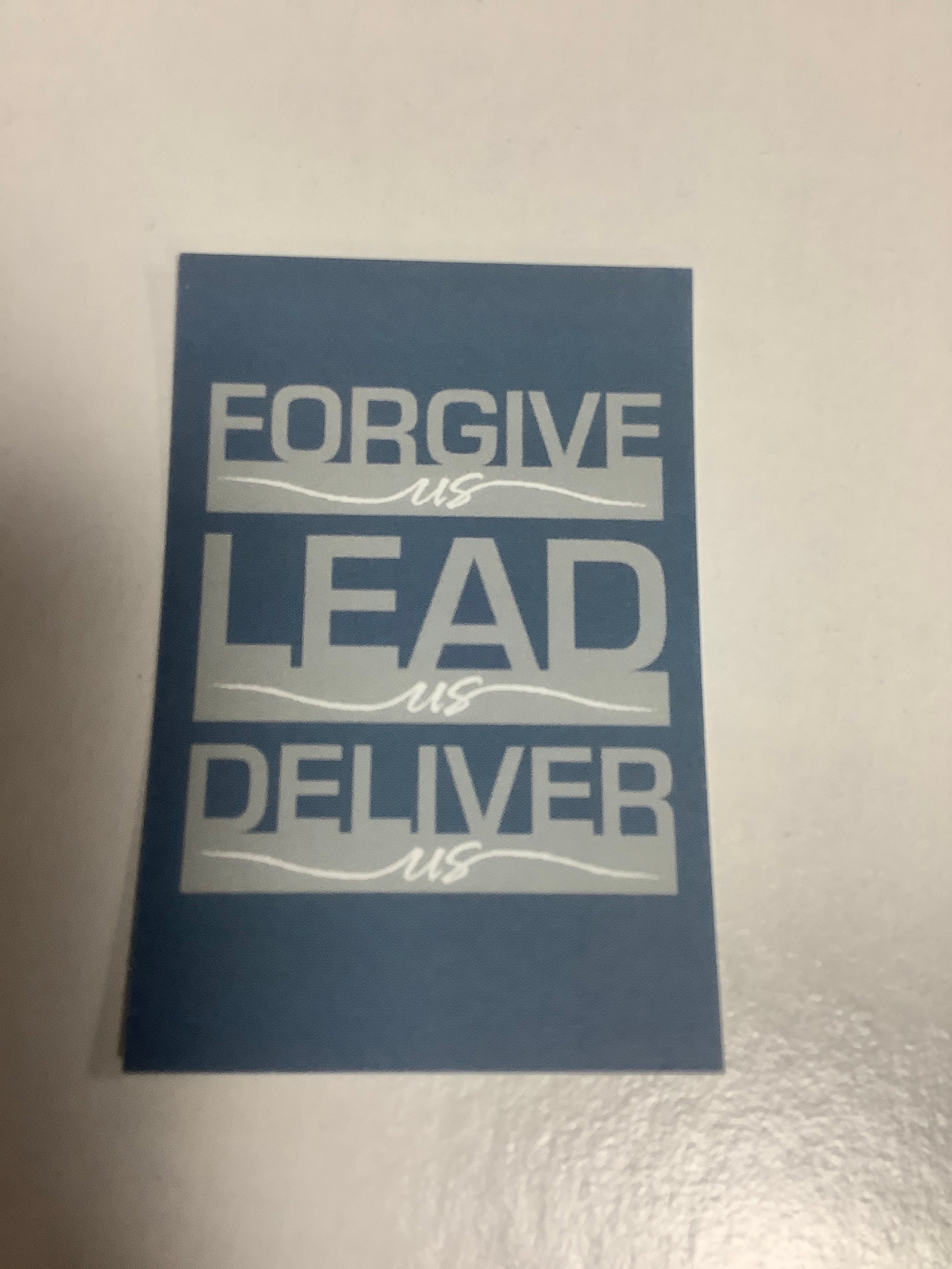 BM-Pass It On-Forgive Lead Deliver