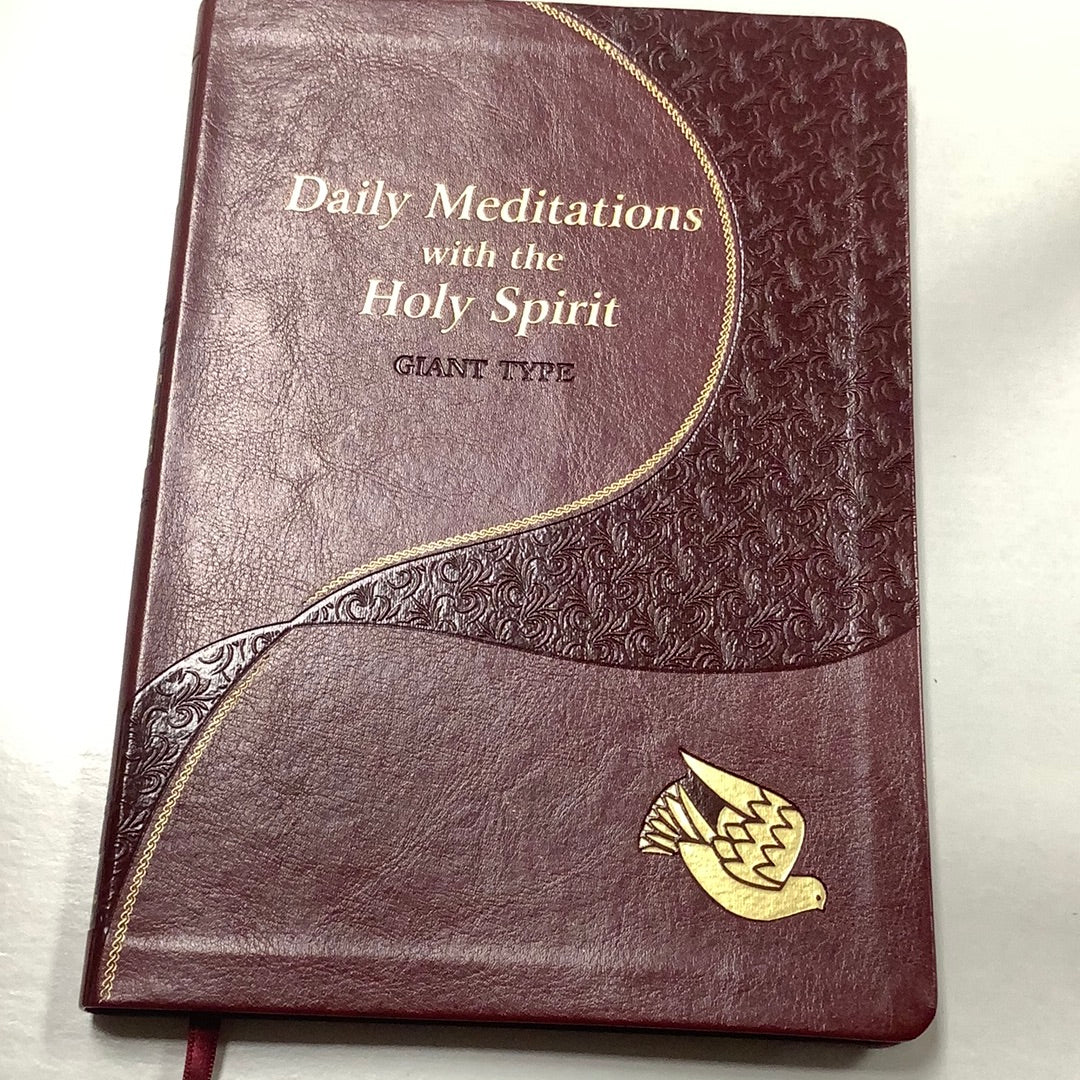 Book-Daily Meditations-Holy Spirit-Large Print