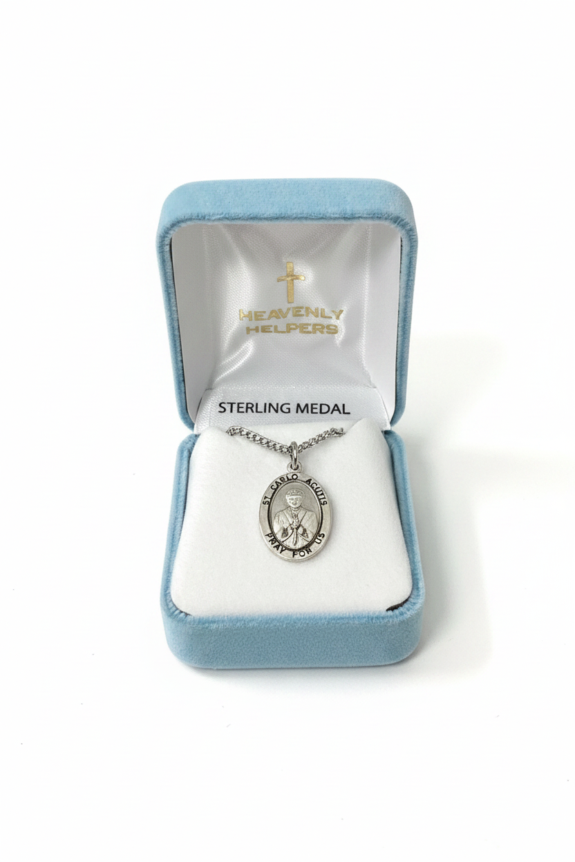 Necklace-St Carlo Acutis-SS-20"-S923020