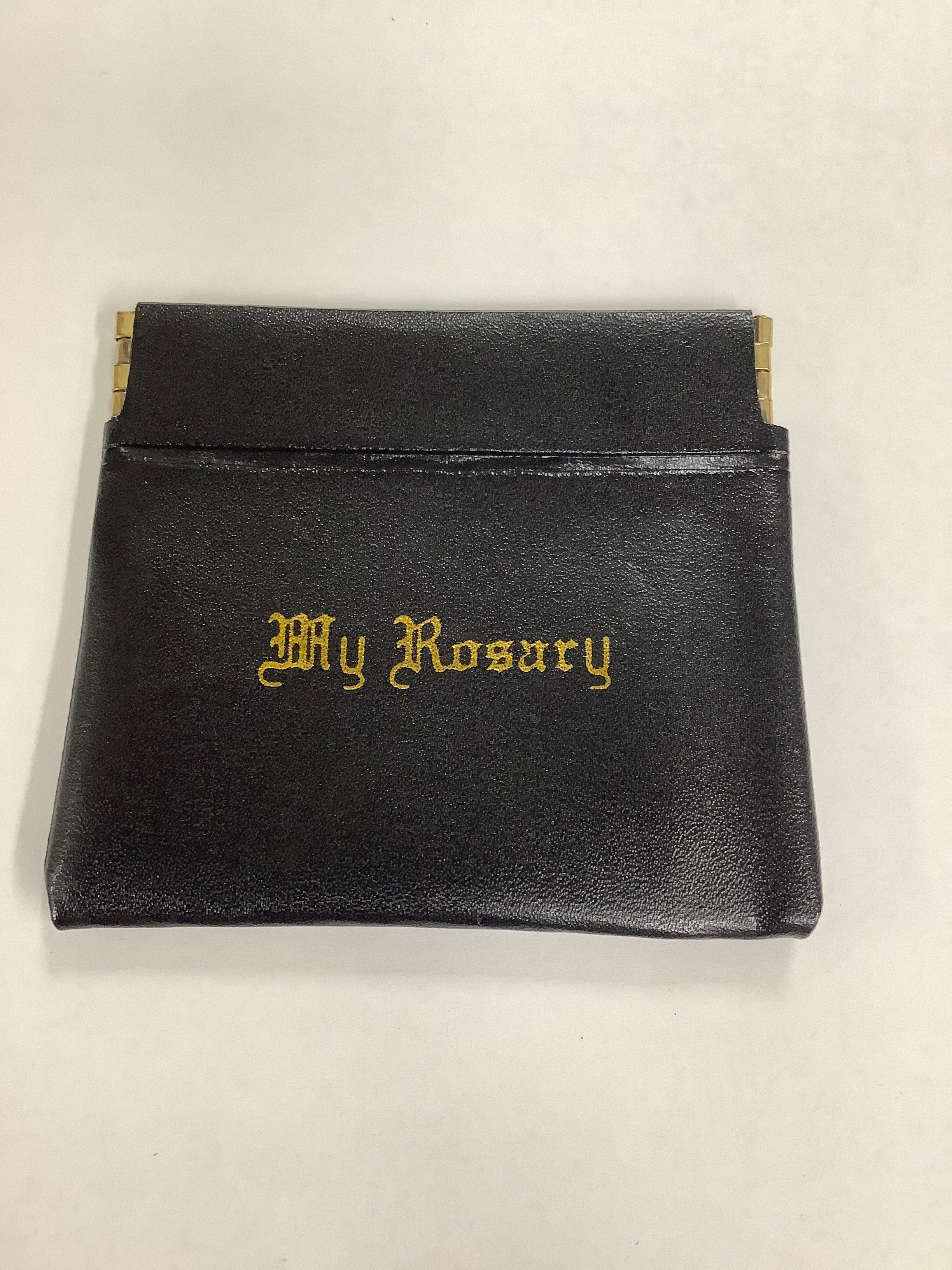 Rosary Pouch/Black/Snap