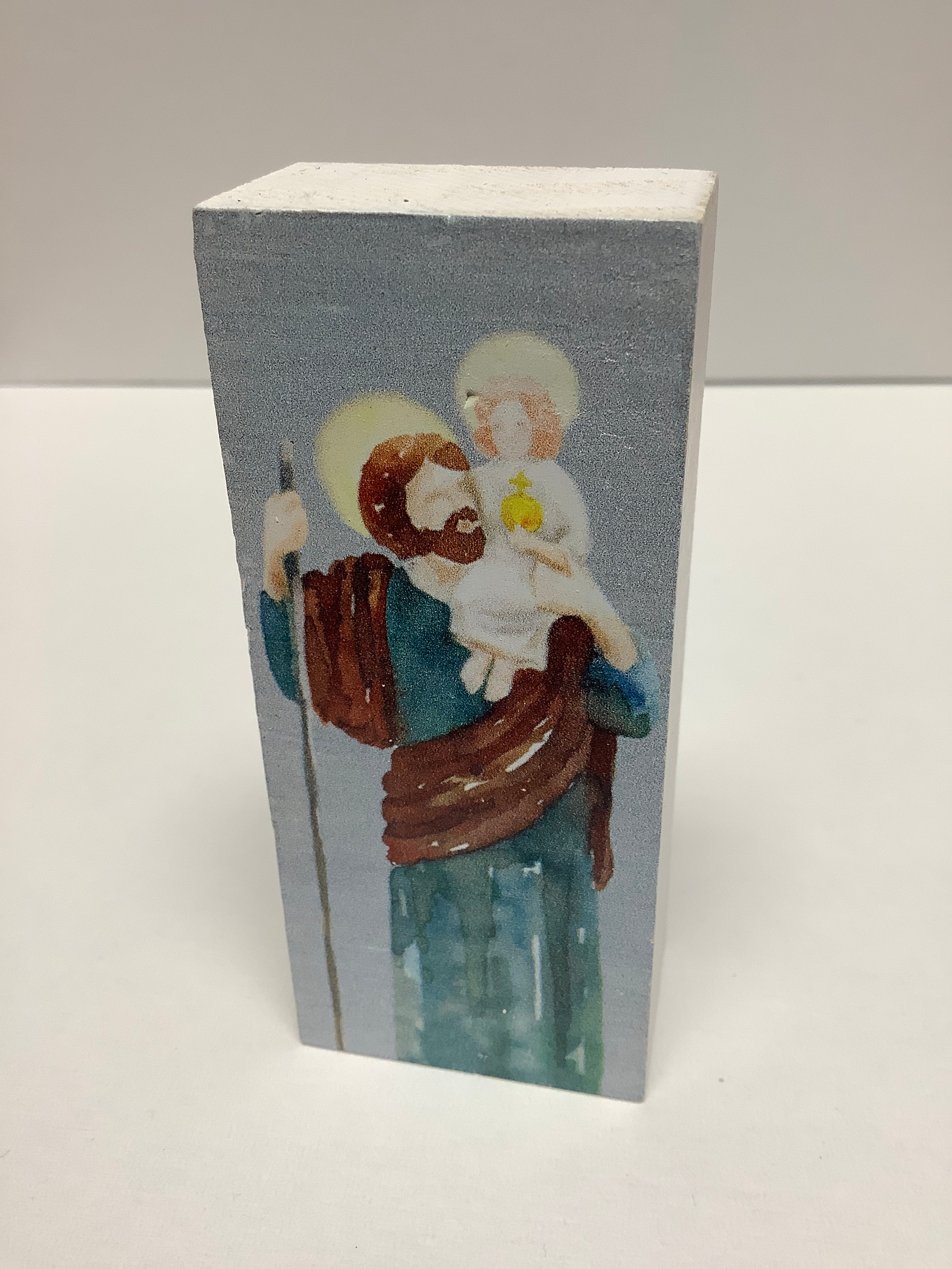 Block/St. Christopher/ER79770/3.5x1"