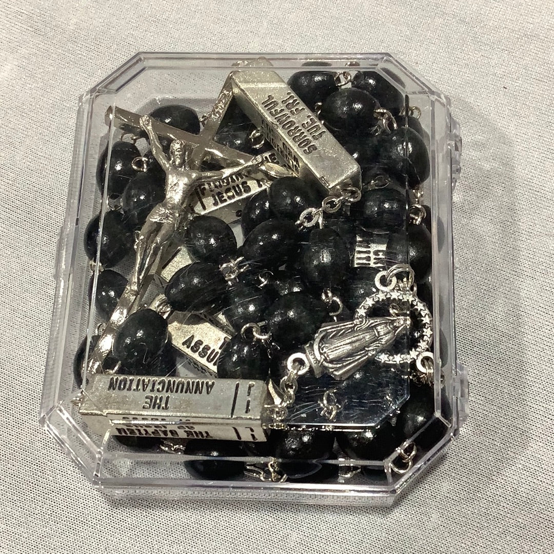Rosary/Mystery Bar/Black